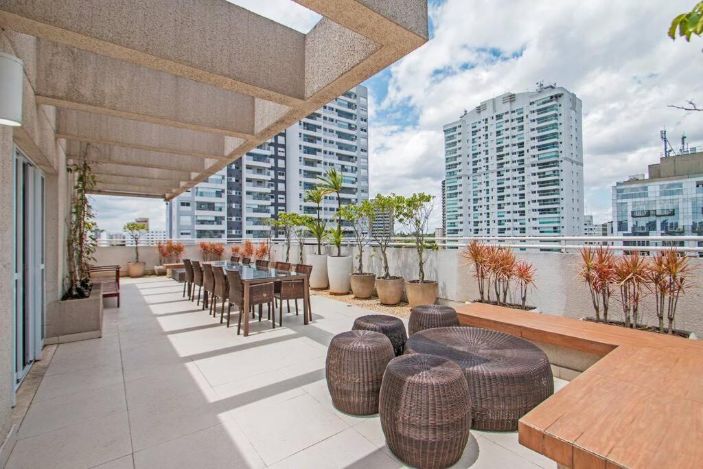 Hospedagem Studio 111 Ideal Prox Consulado Eua Hipica Cgh Vibra Autodromo E Transamerica Expo Center Сан-Пауло Экстерьер фото